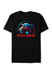  Star Wars The Mandalorian Cookie Yoda Graphic T-Shirt