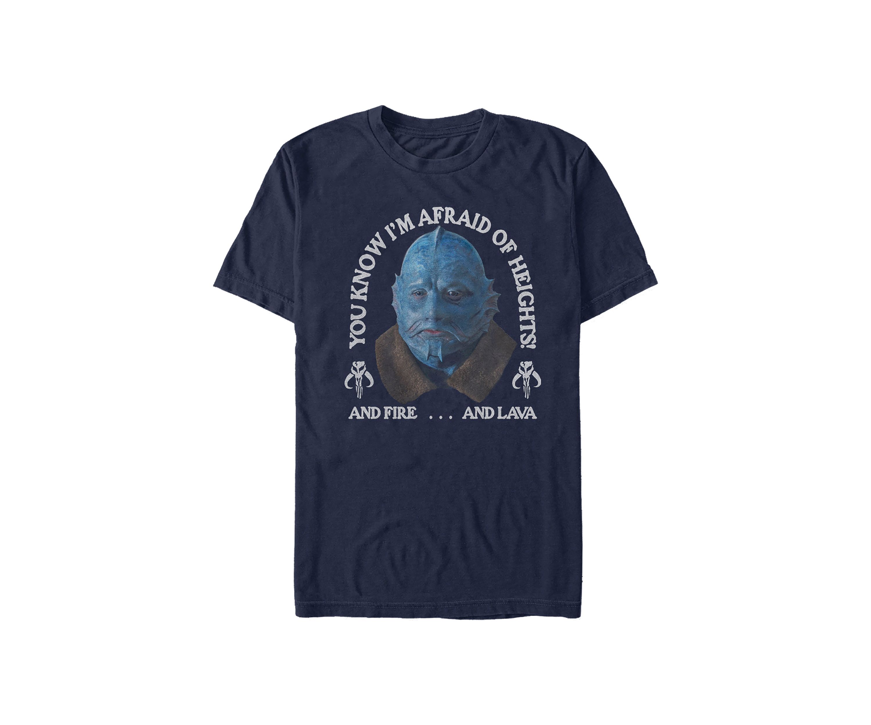 Star Wars The Mandalorian Fire Lava Heights T-Shirt