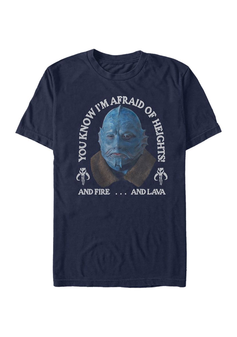 Star Wars The Mandalorian Fire Lava Heights T-Shirt