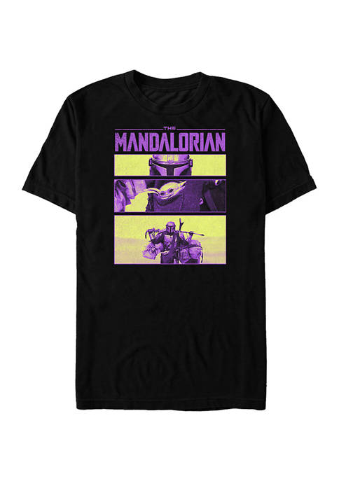 Star Wars® The Mandalorian Mando Scene Frames Graphic T-Shirt