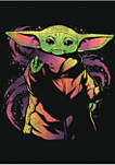 Star Wars® The Mandalorian Neon Child Graphic T-Shirt