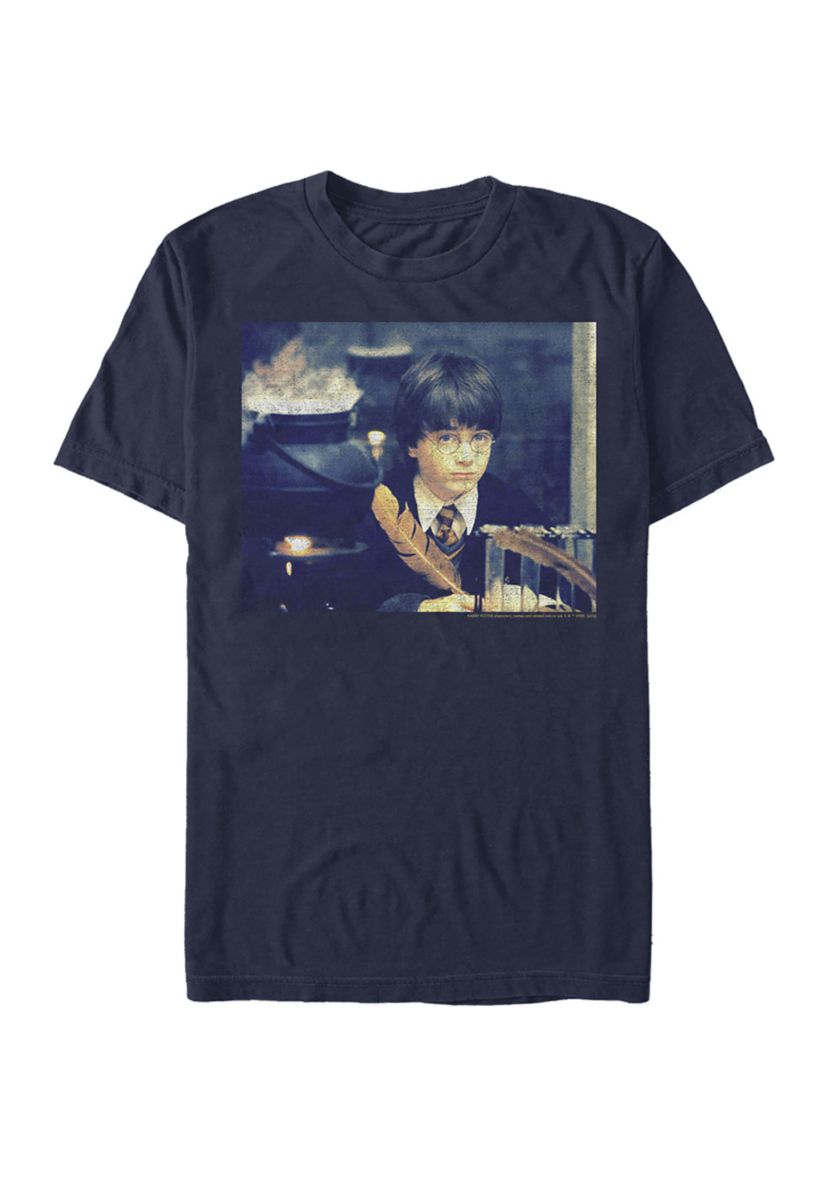 Harry Potter Young Harry Writes Graphic T-Shirt