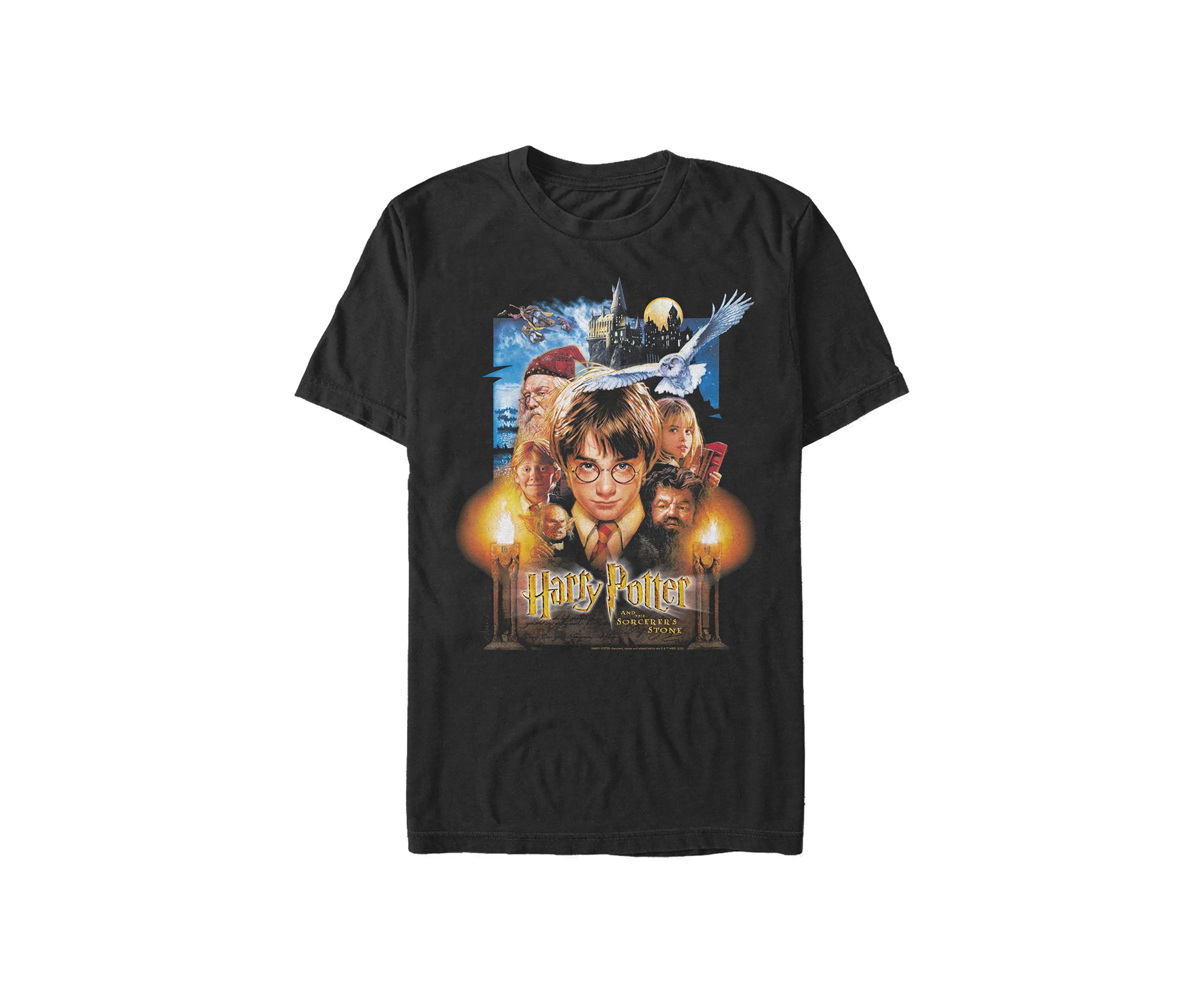 Harry Potter Sorcerers Stone Poster Graphic T-Shirt