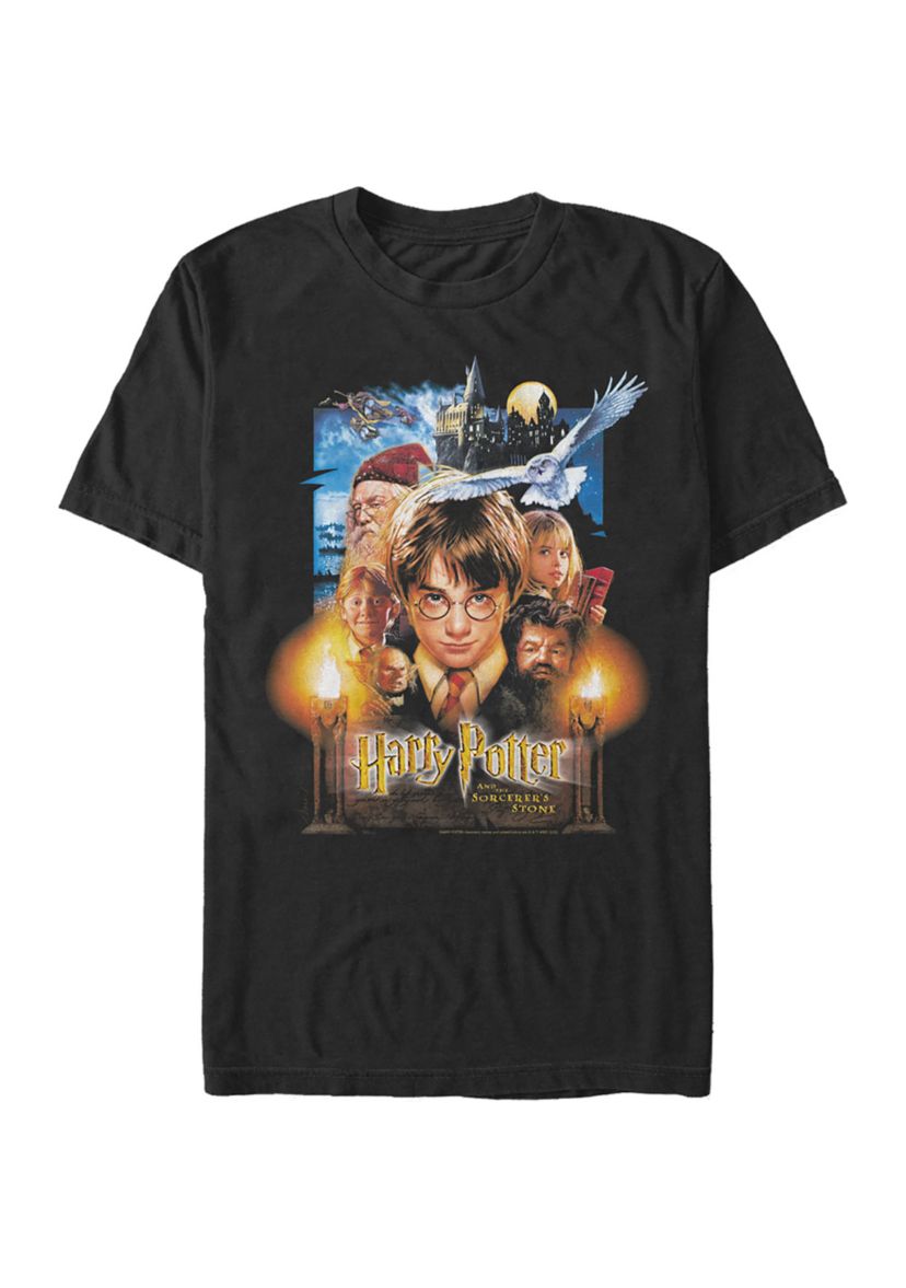 Harry Potter Sorcerers Stone Poster Graphic T-Shirt