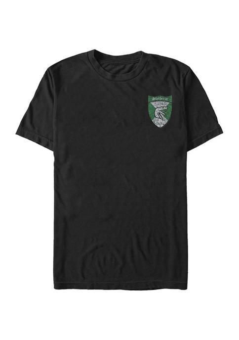 Harry Potter Slytherin Shield Pocket Graphic T-Shirt