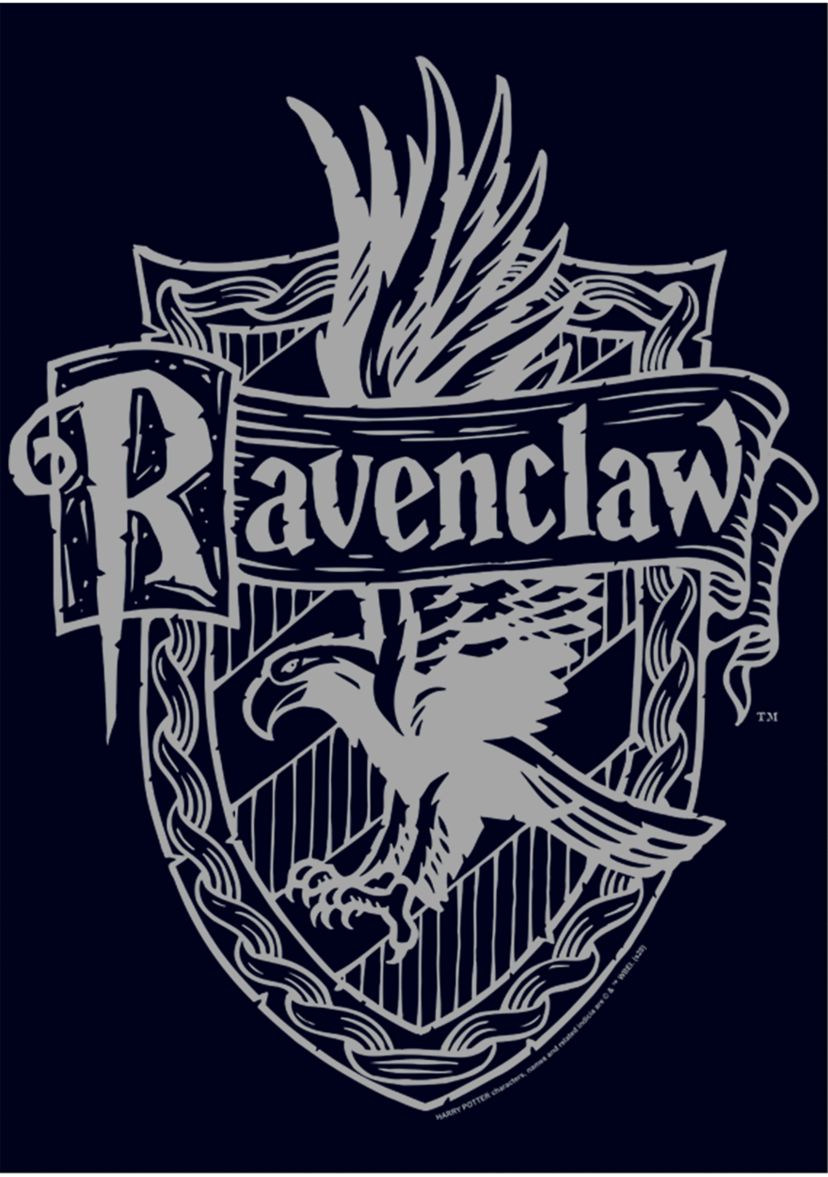 Harry Potter Ravenclaw Crest Graphic T-Shirt