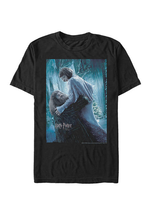 Harry Potter Hagrid & Madame Maxime Poster Graphic T-Shirt