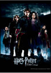 Harry Potter Potter Goblet Group Poster Graphic T-Shirt