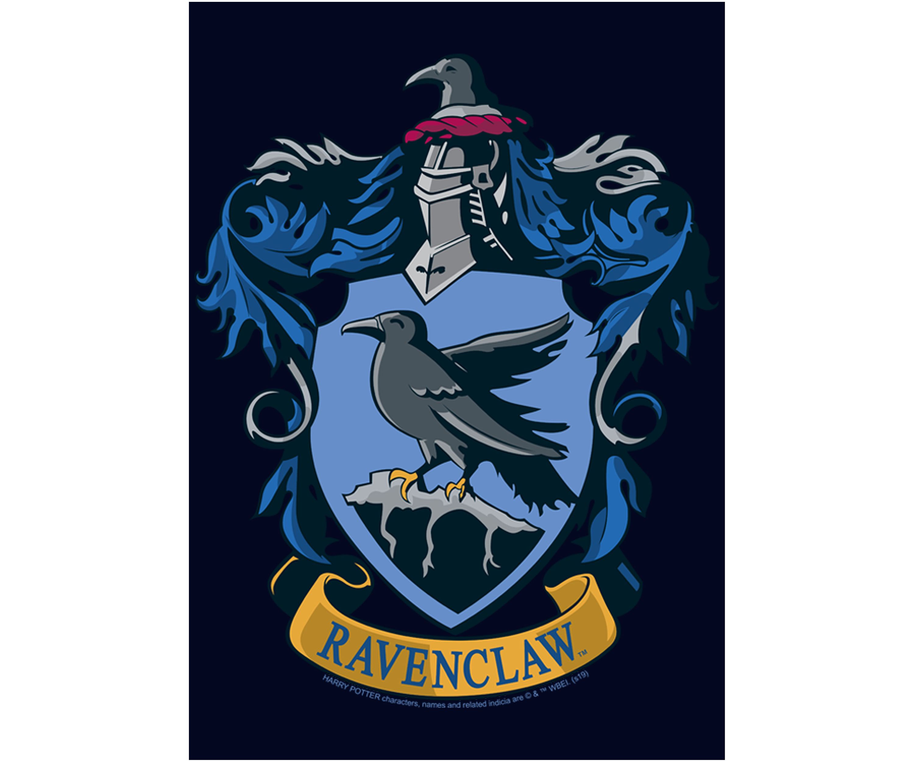 Harry Potter Ravenclaw House Crest Graphic T-Shirt