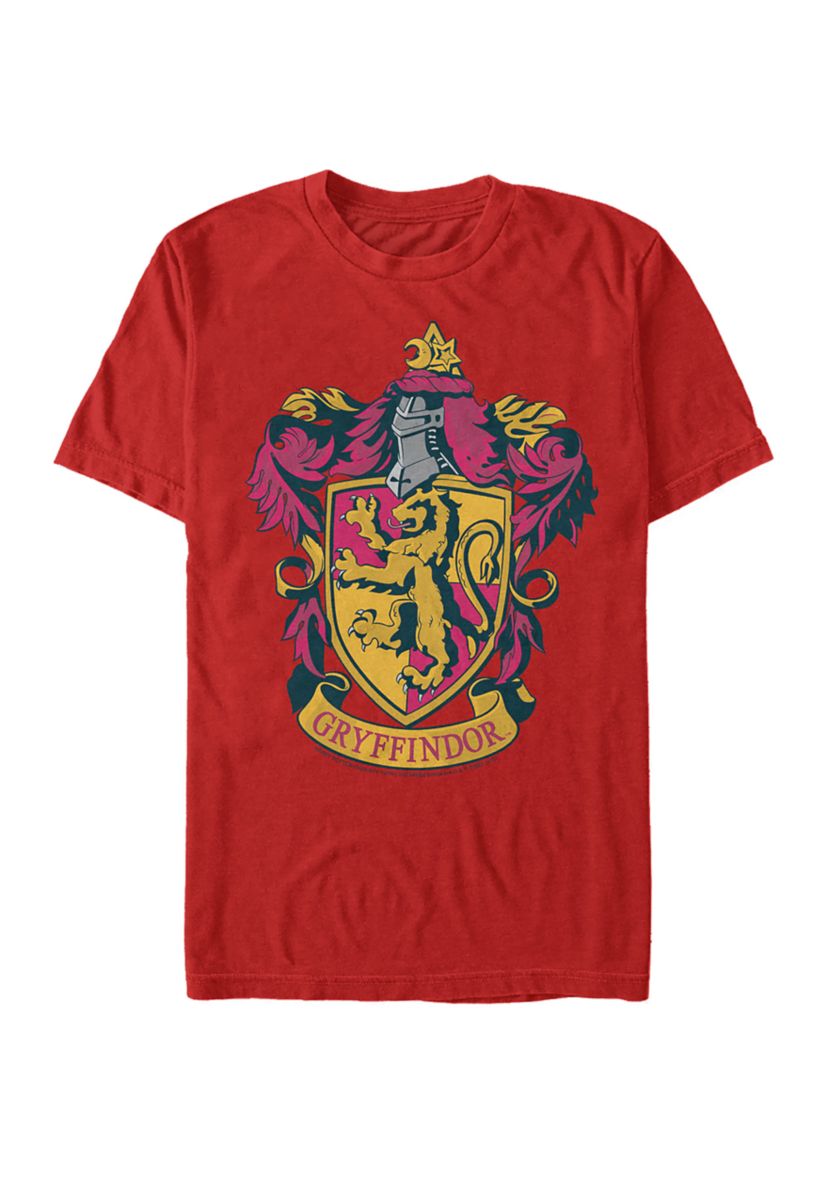 Harry Potter Gryffindor House Crest Graphic T-Shirt