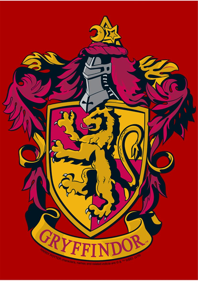 Harry Potter Gryffindor House Crest Graphic T-Shirt