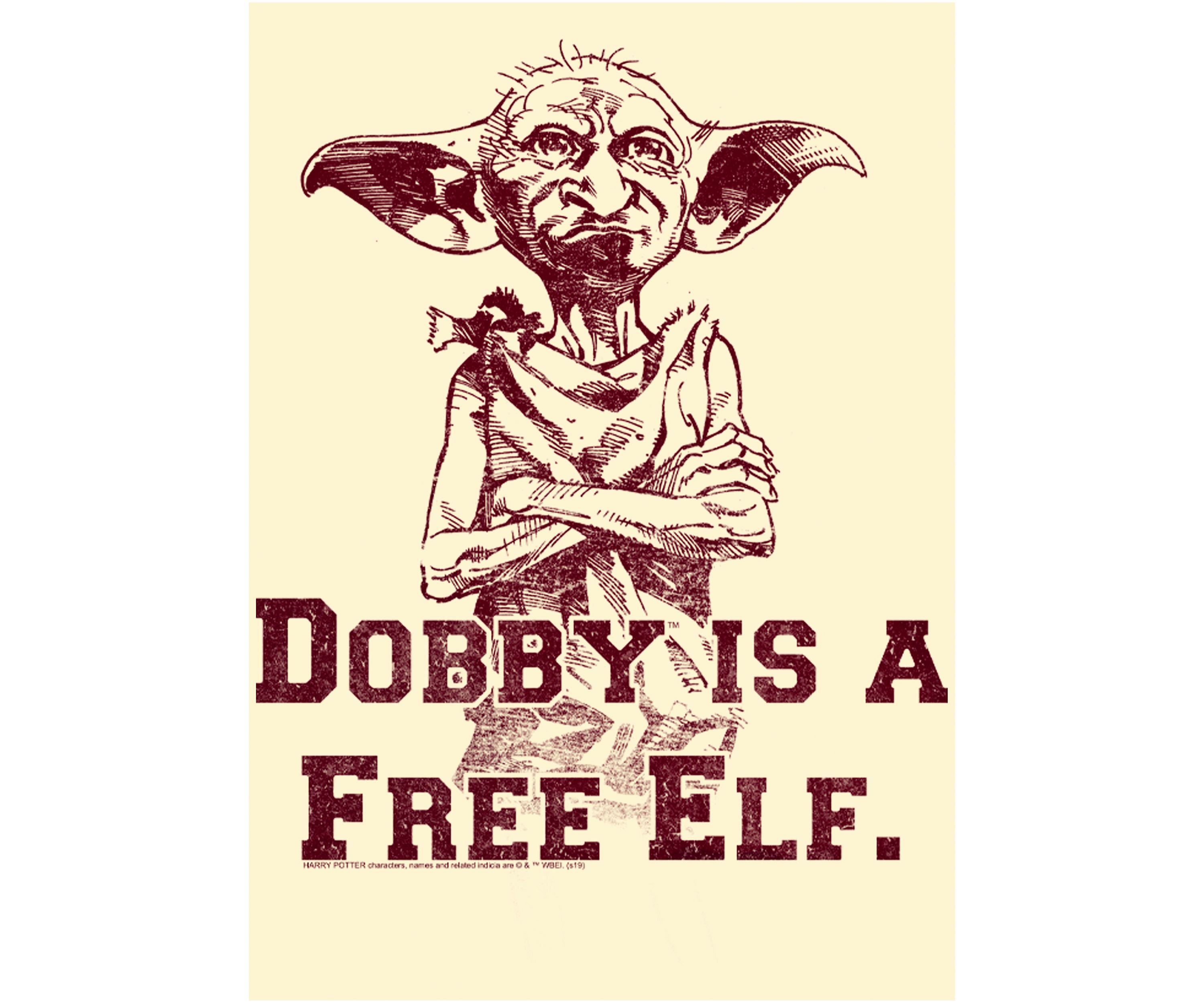 Harry Potter Dobby Free Elf Graphic T-Shirt