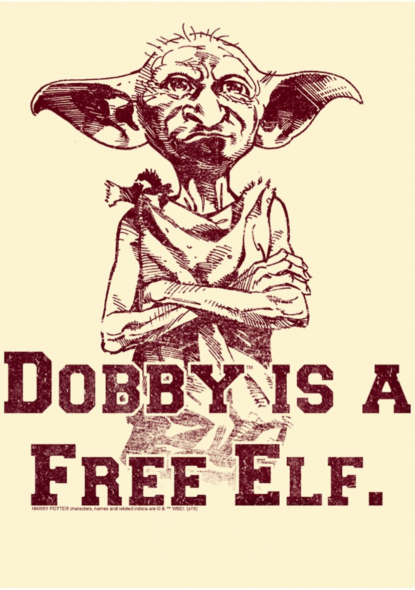 Harry Potter Dobby Free Elf Graphic T-Shirt