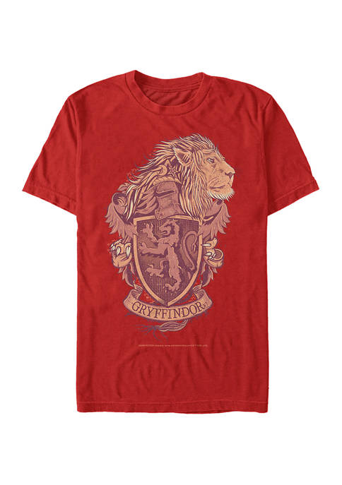  Harry Potter Gryffindor House Crest Graphic T-Shirt