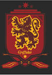 Harry Potter Gryffindor Shield Graphic T-Shirt
