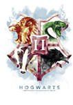 Harry Potter Hogwarts Mystic Wash Graphic T-Shirt