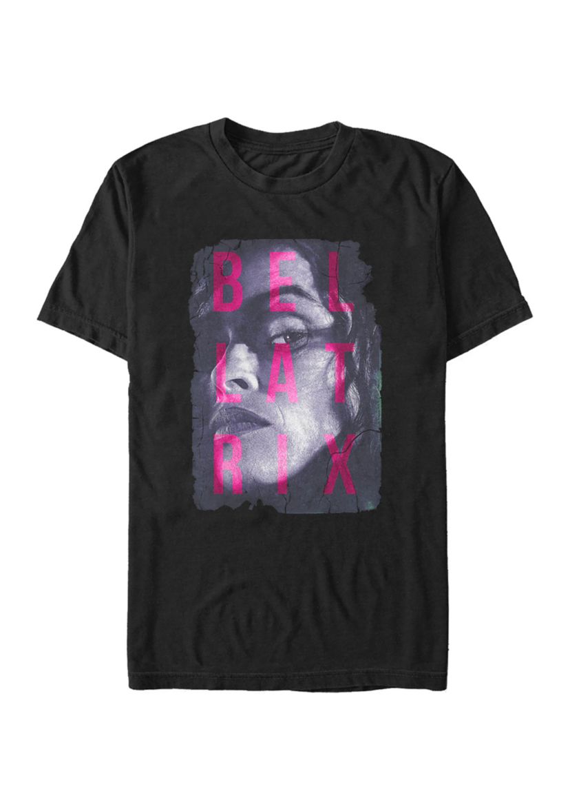 Harry Potter Bellatrix Overprint Graphic T-Shirt