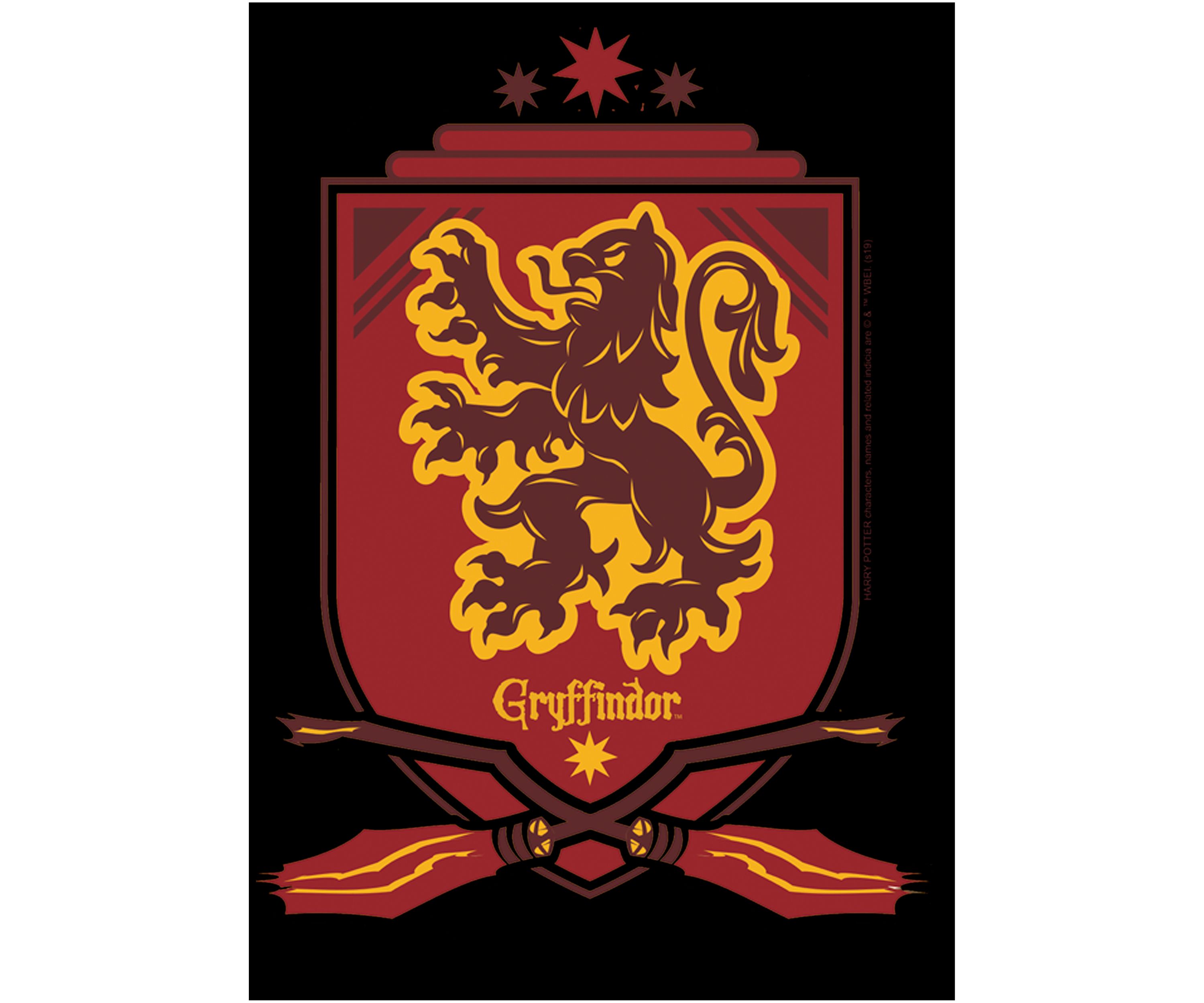 Harry Potter Gryffindor Shield Graphic T-Shirt