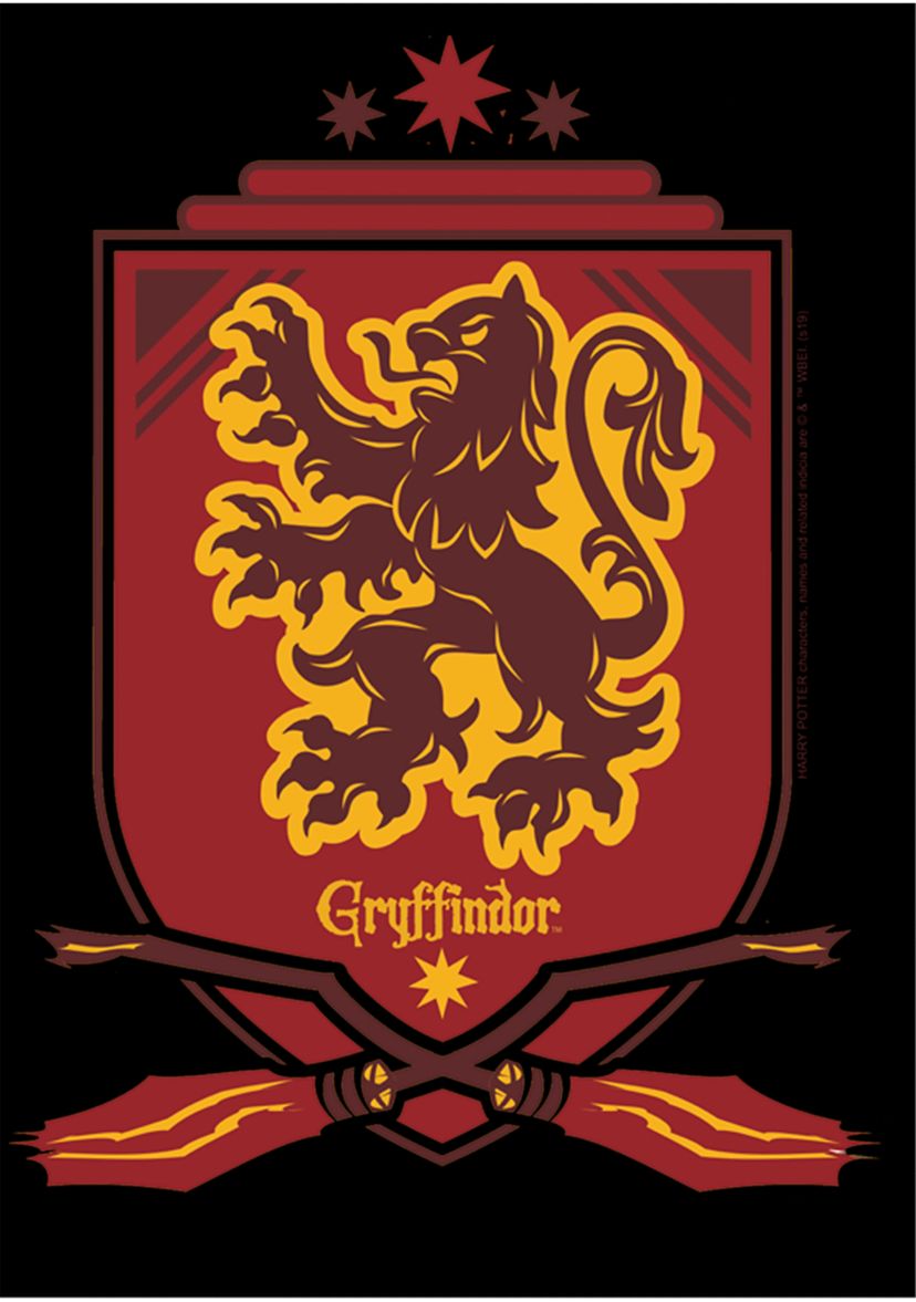 Harry Potter Gryffindor Shield Graphic T-Shirt