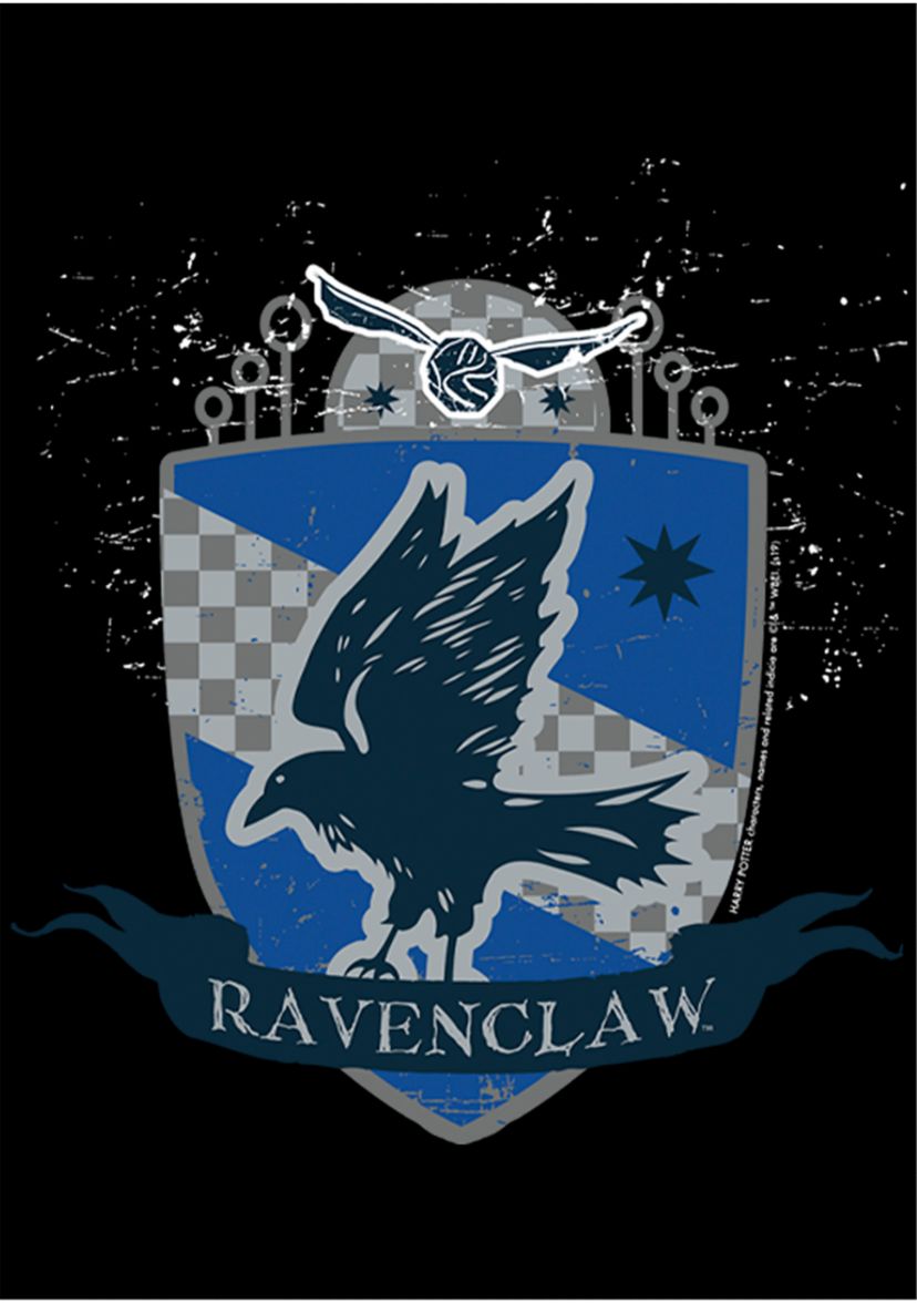 Mens Harry Potter Ravenclaw Badge Graphic T-Shirt