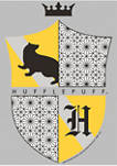Harry Potter Hufflepuff Shield Graphic T-Shirt