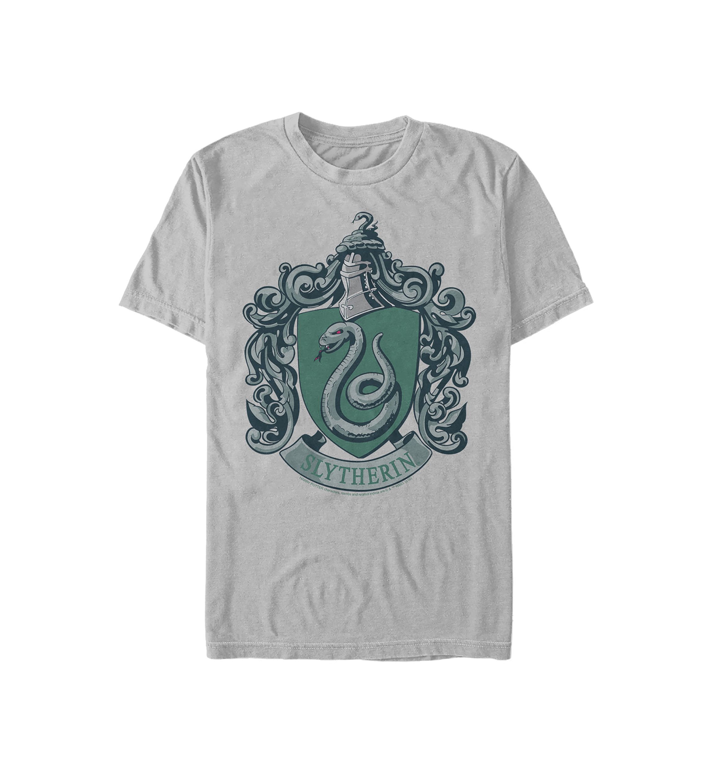 Mens Harry Potter Slytherin House Crest Graphic T-Shirt