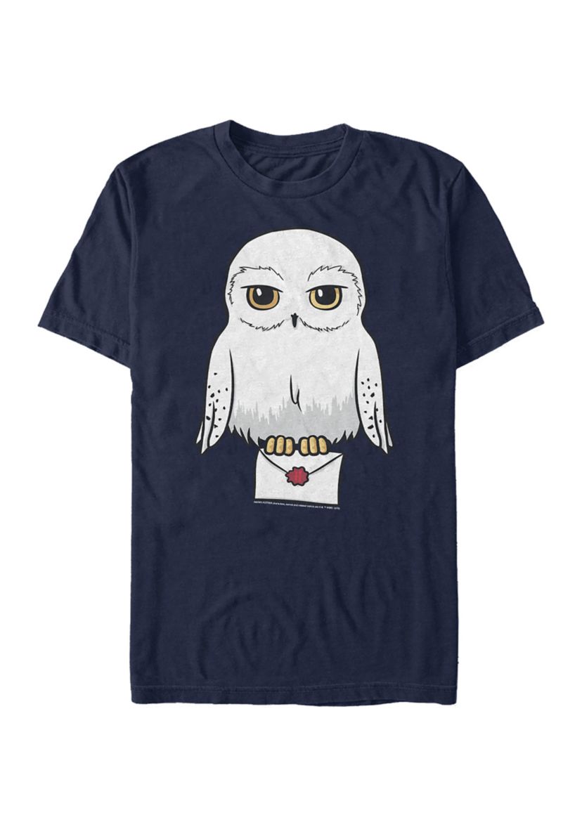 Harry Potter Anime Hedwig Mail Graphic T-Shirt