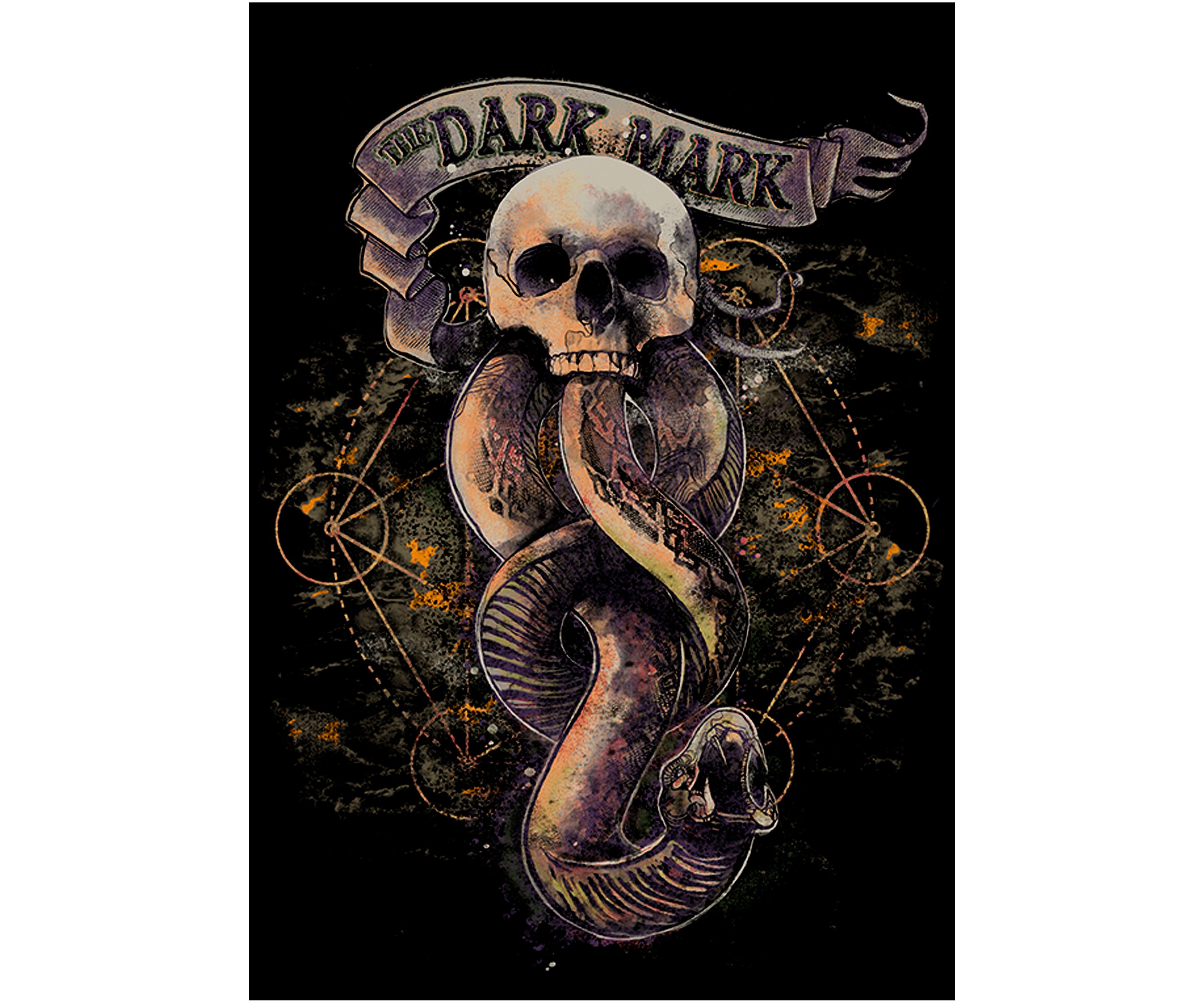 Harry Potter Skully Mark Graphic T-Shirt
