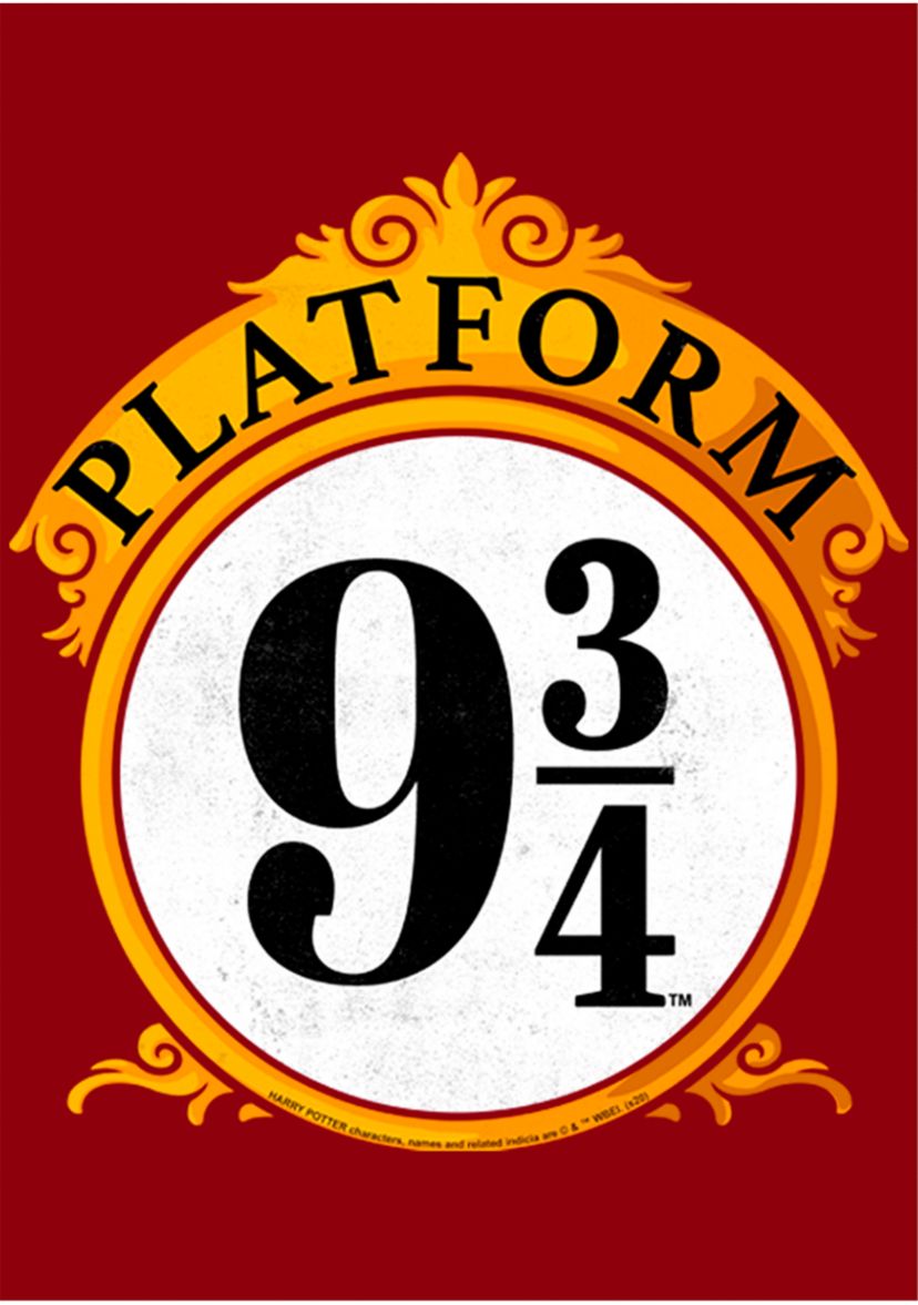 Harry Potter Ornate Platform Graphic T-Shirt