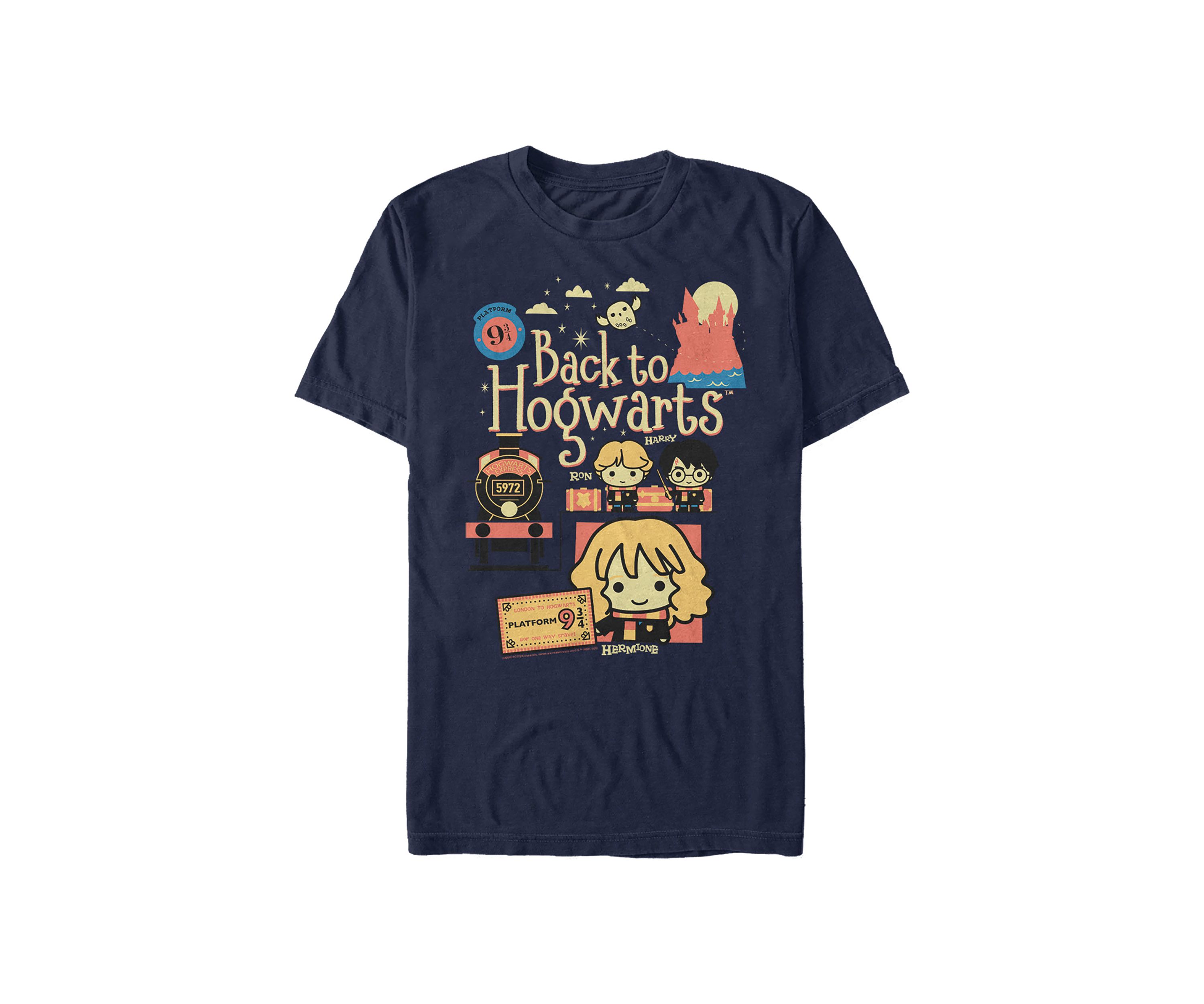 Harry Potter Cute Train Graphic T-Shirt