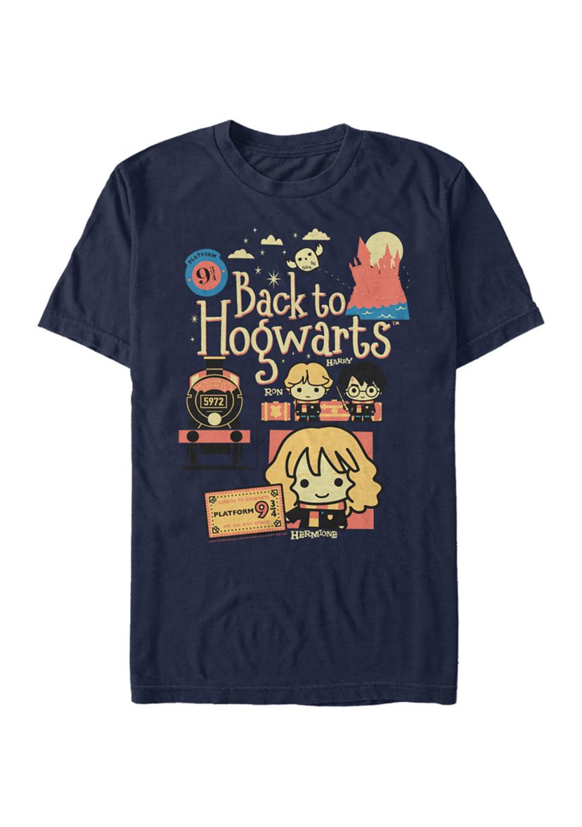 Harry Potter Cute Train Graphic T-Shirt