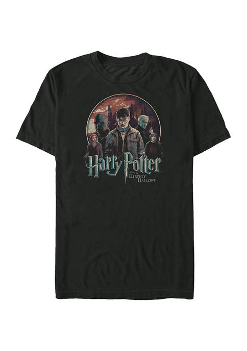  Harry Potter Muted Group Shot Graphic T-Shirt