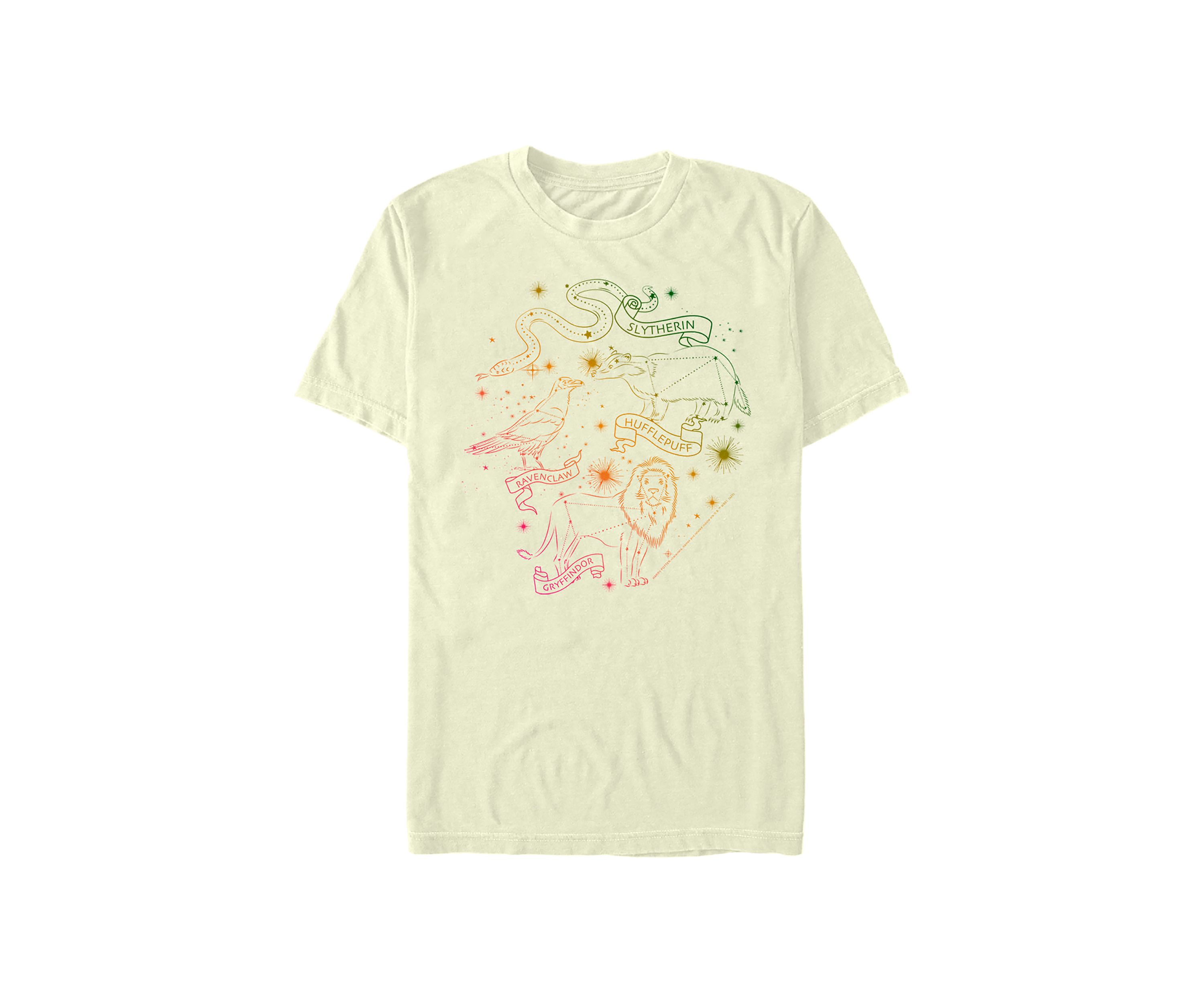 Harry Potter House Constellations Graphic T-Shirt