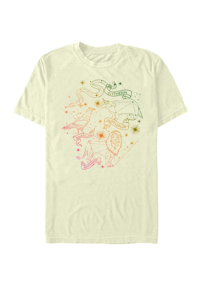 Harry Potter House Constellations Graphic T-Shirt