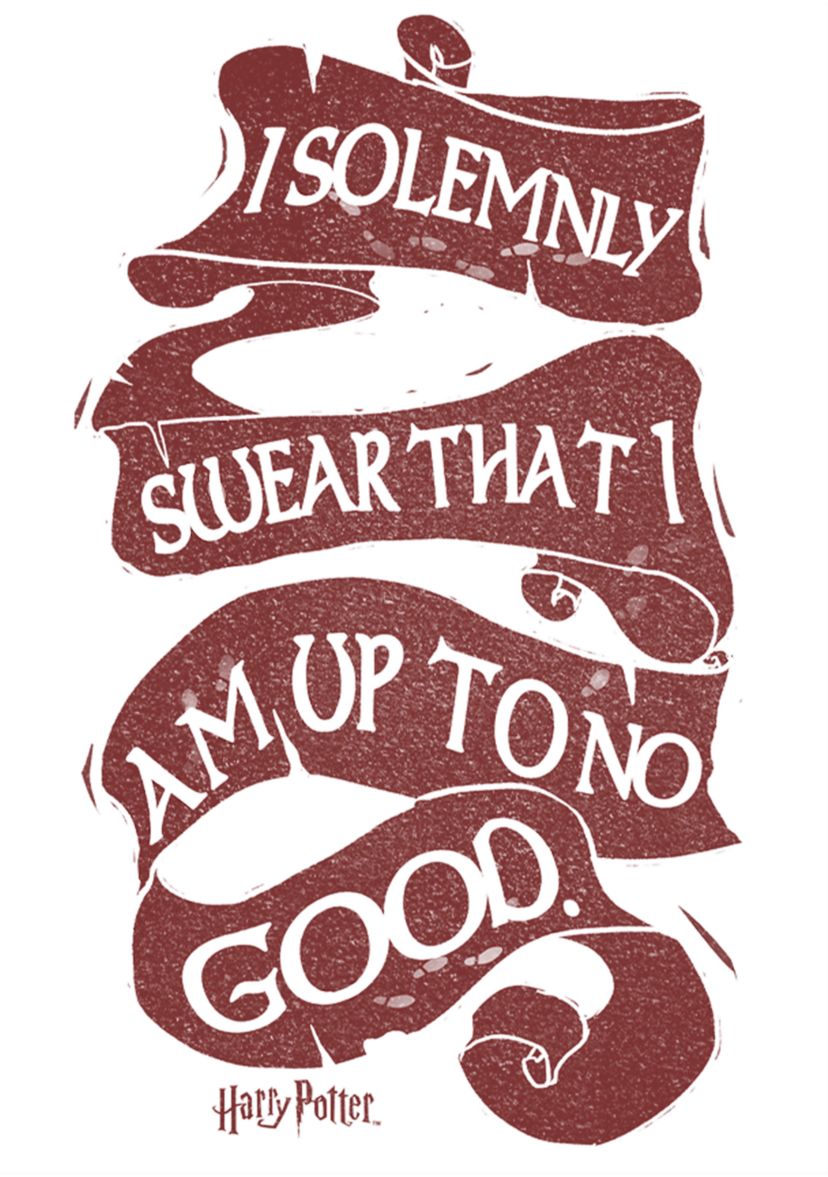 Harry Potter Solemnly Swear Graphic T-Shirt