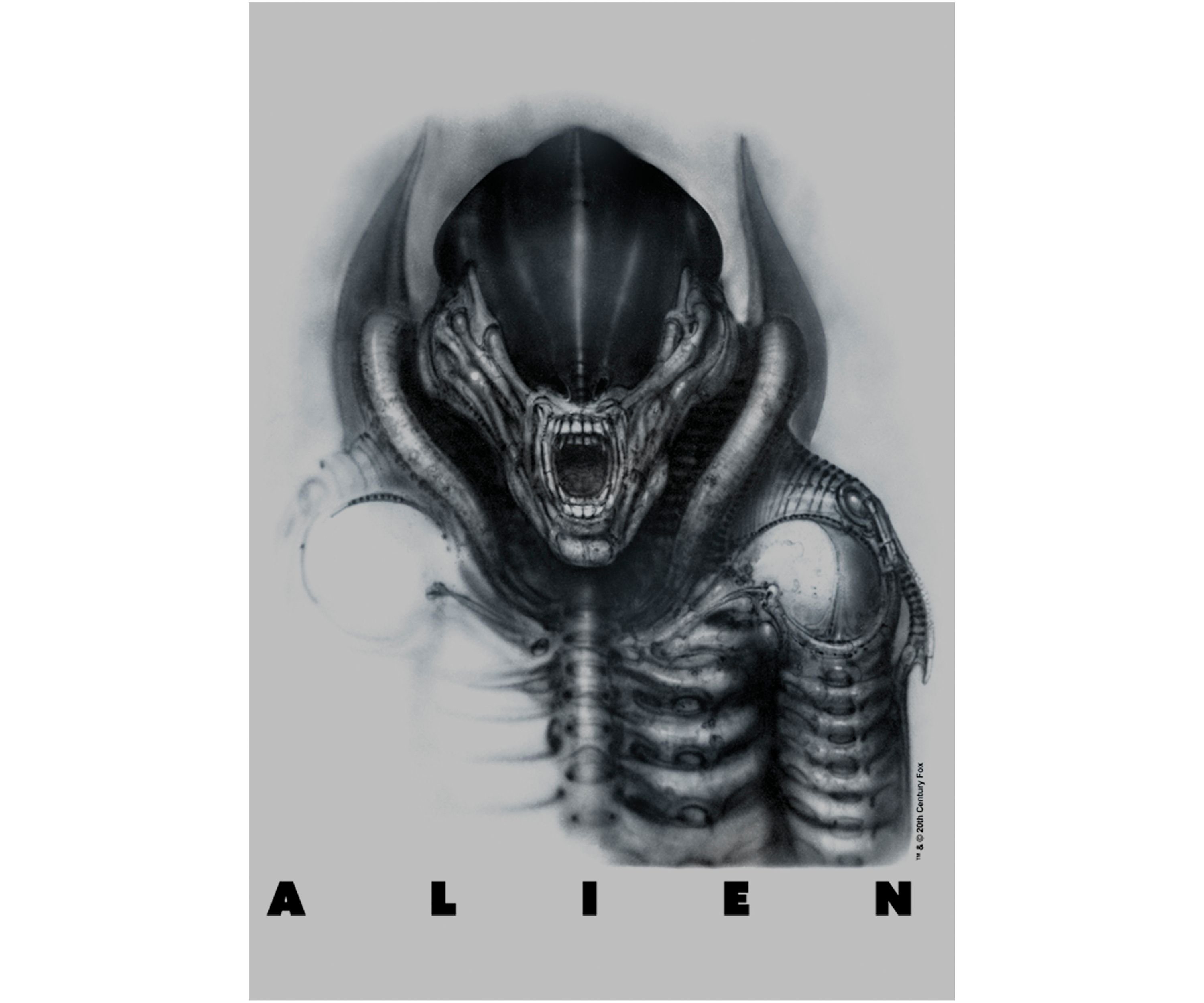 Alien Giger Alien Short Sleeve Graphic T-Shirt