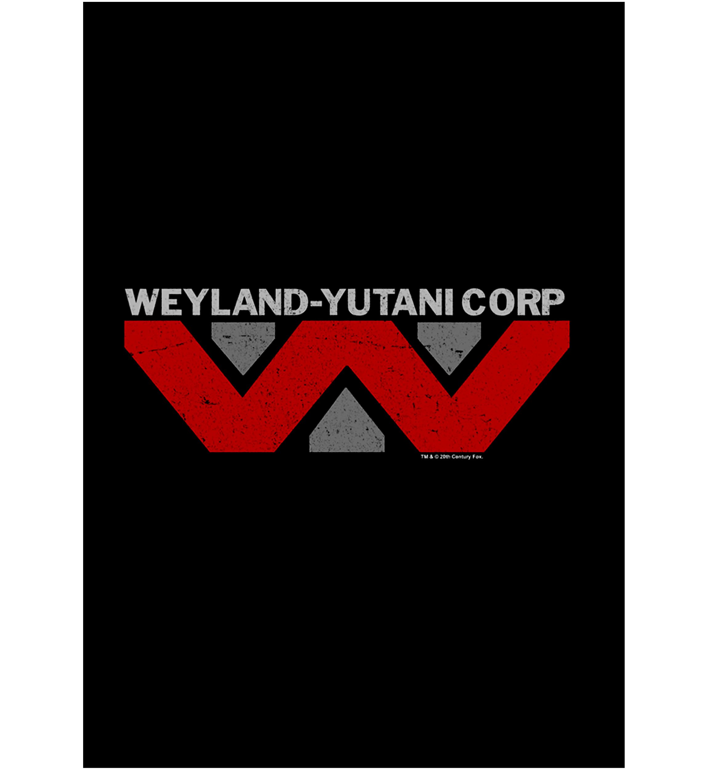 Alien Weyland Yutan Logo Short Sleeve Graphic T-Shirt