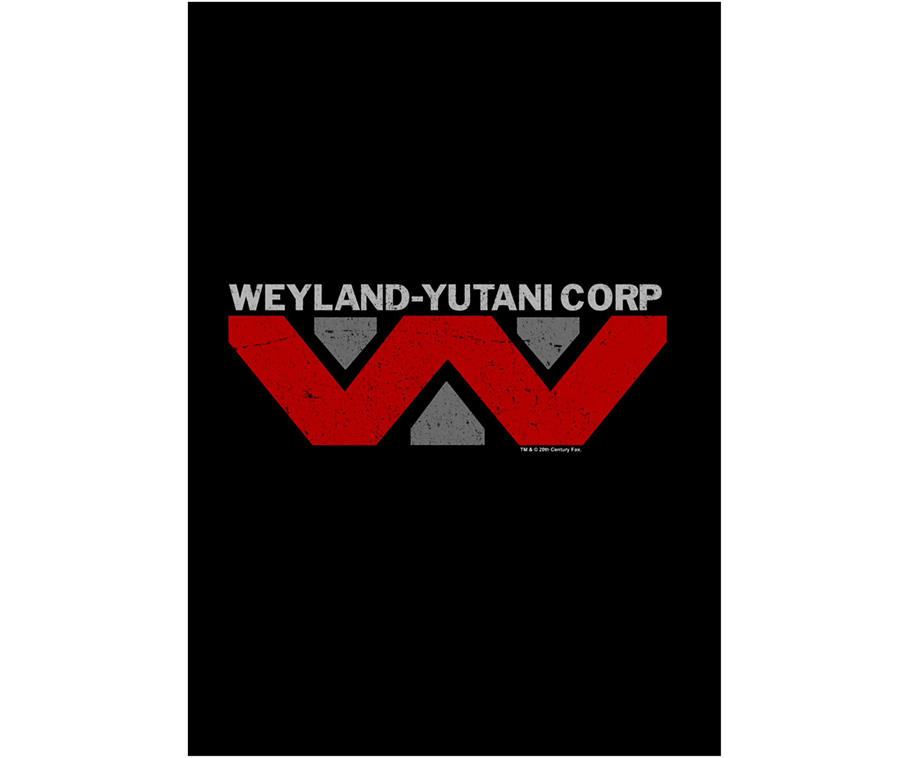 Alien Weyland Yutan Logo Short Sleeve Graphic T-Shirt