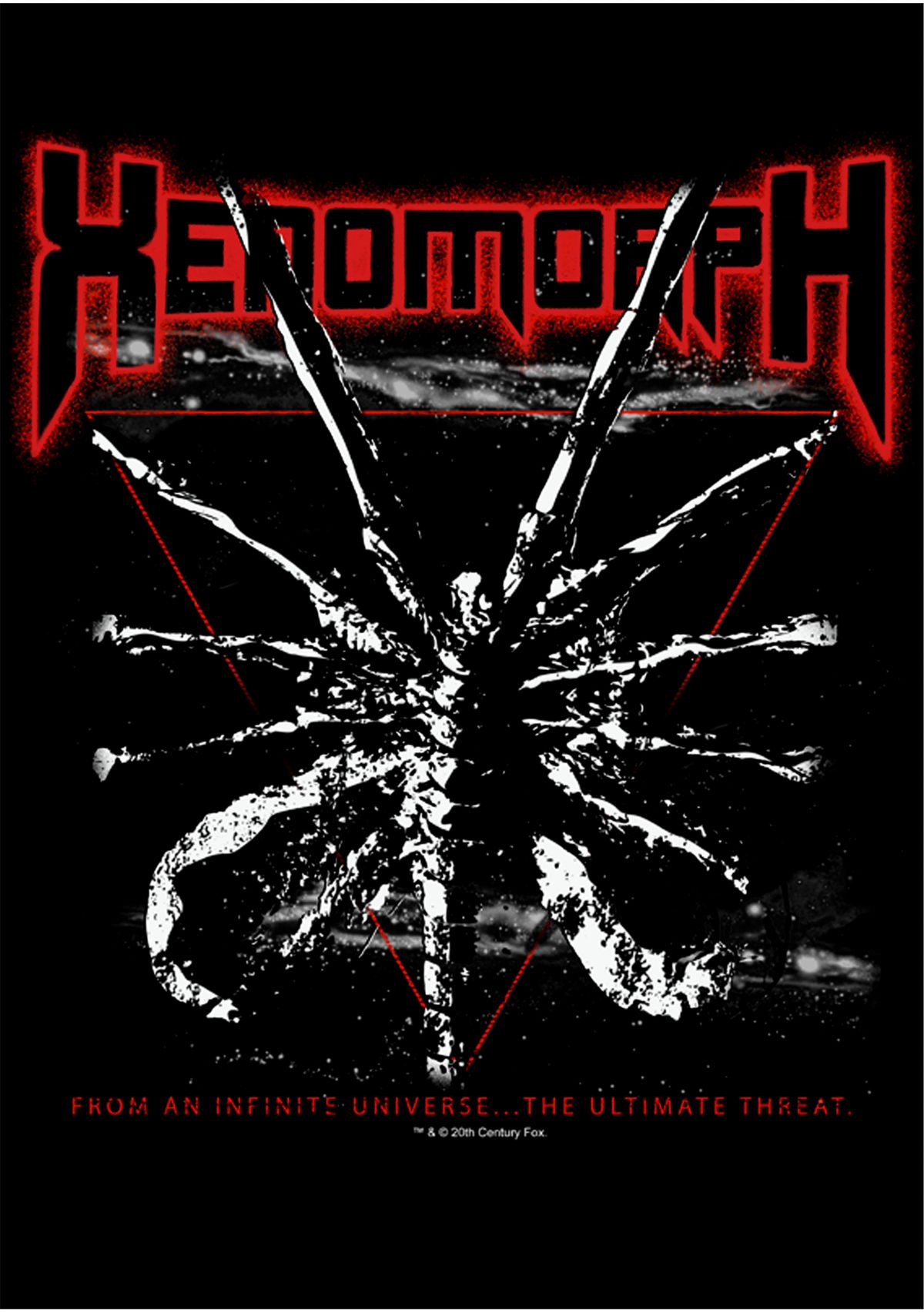 Alien Face Hugger Tour Short Sleeve Graphic T-Shirt