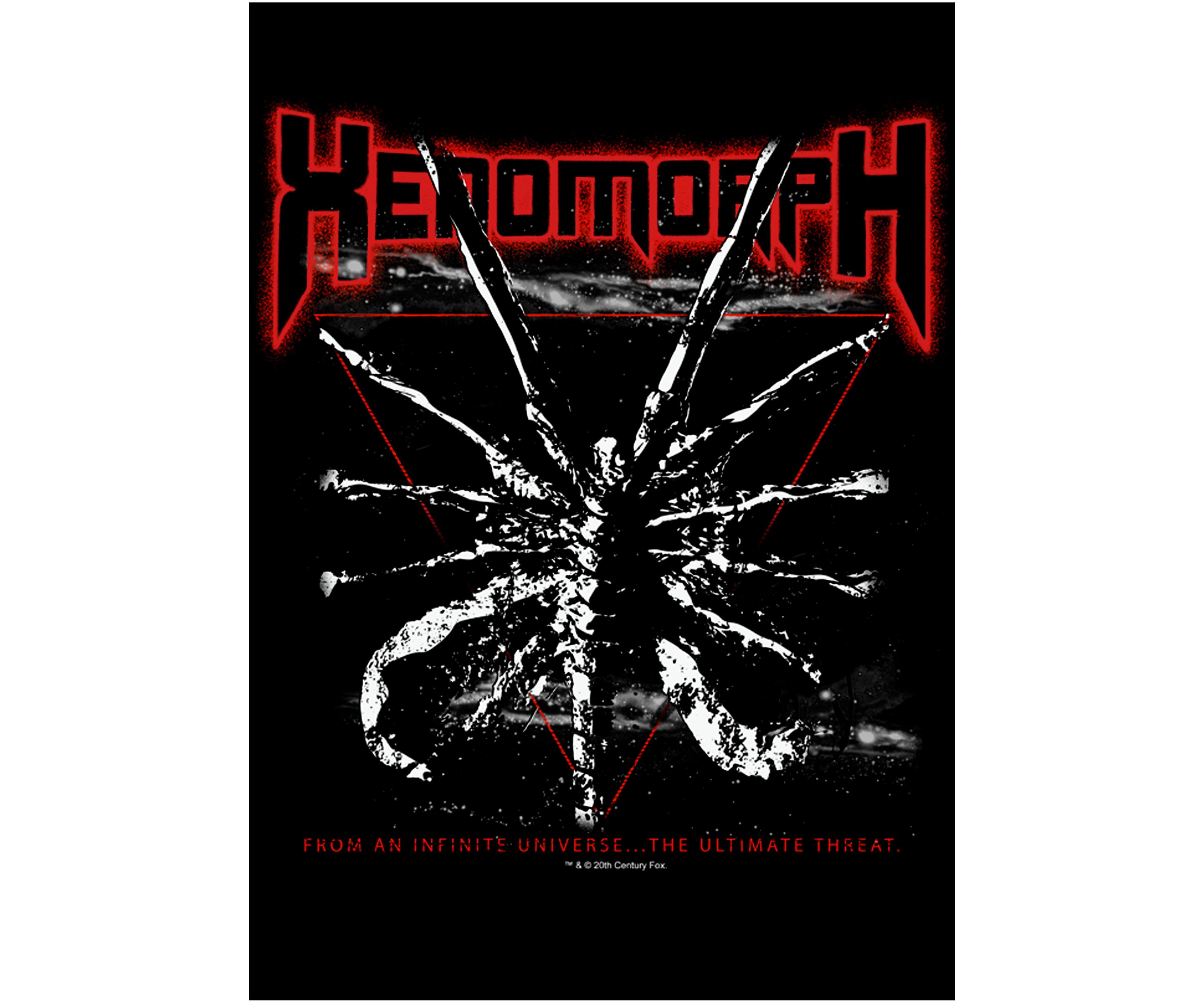 Alien Face Hugger Tour Short Sleeve Graphic T-Shirt