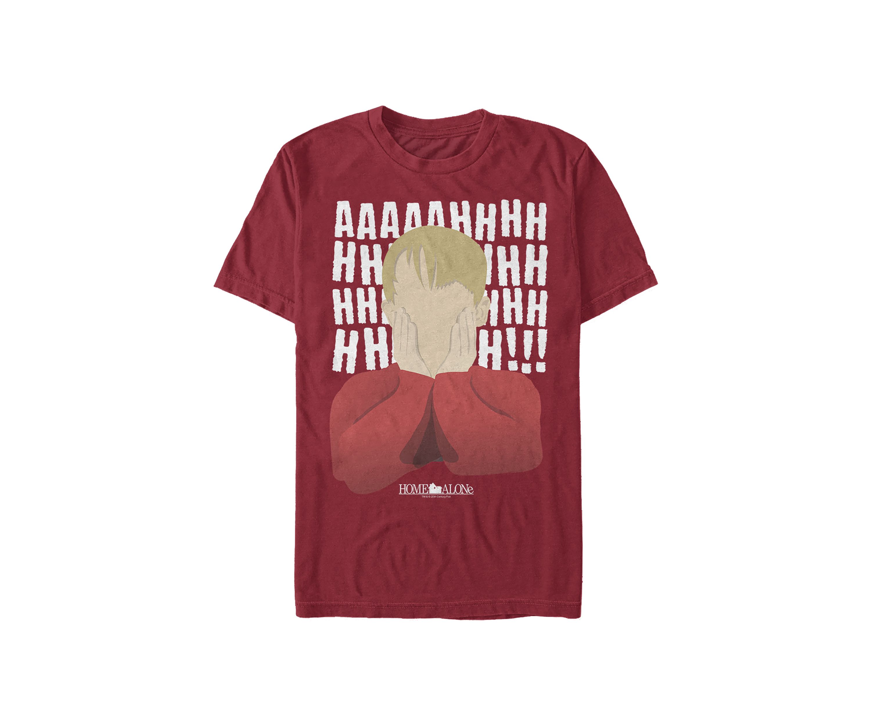 Home Alone AHHH Short Sleeve Graphic T-Shirt