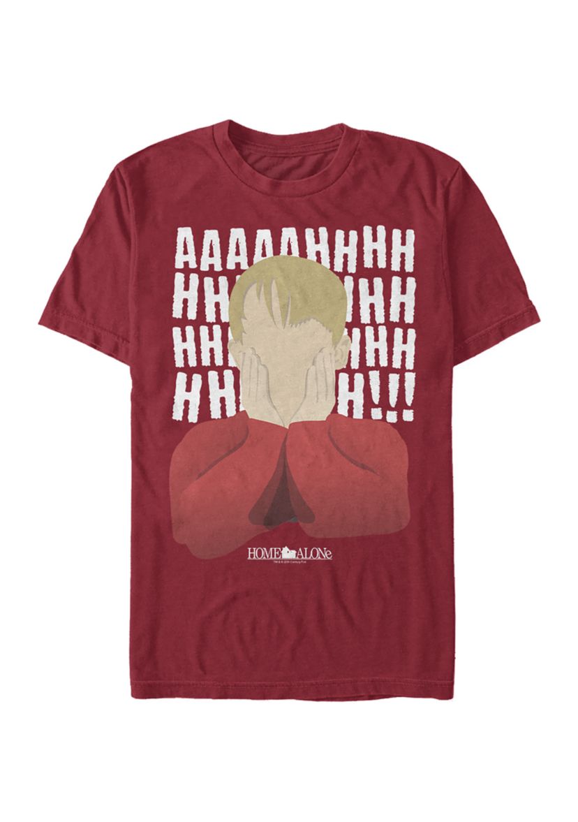 Home Alone AHHH Short Sleeve Graphic T-Shirt