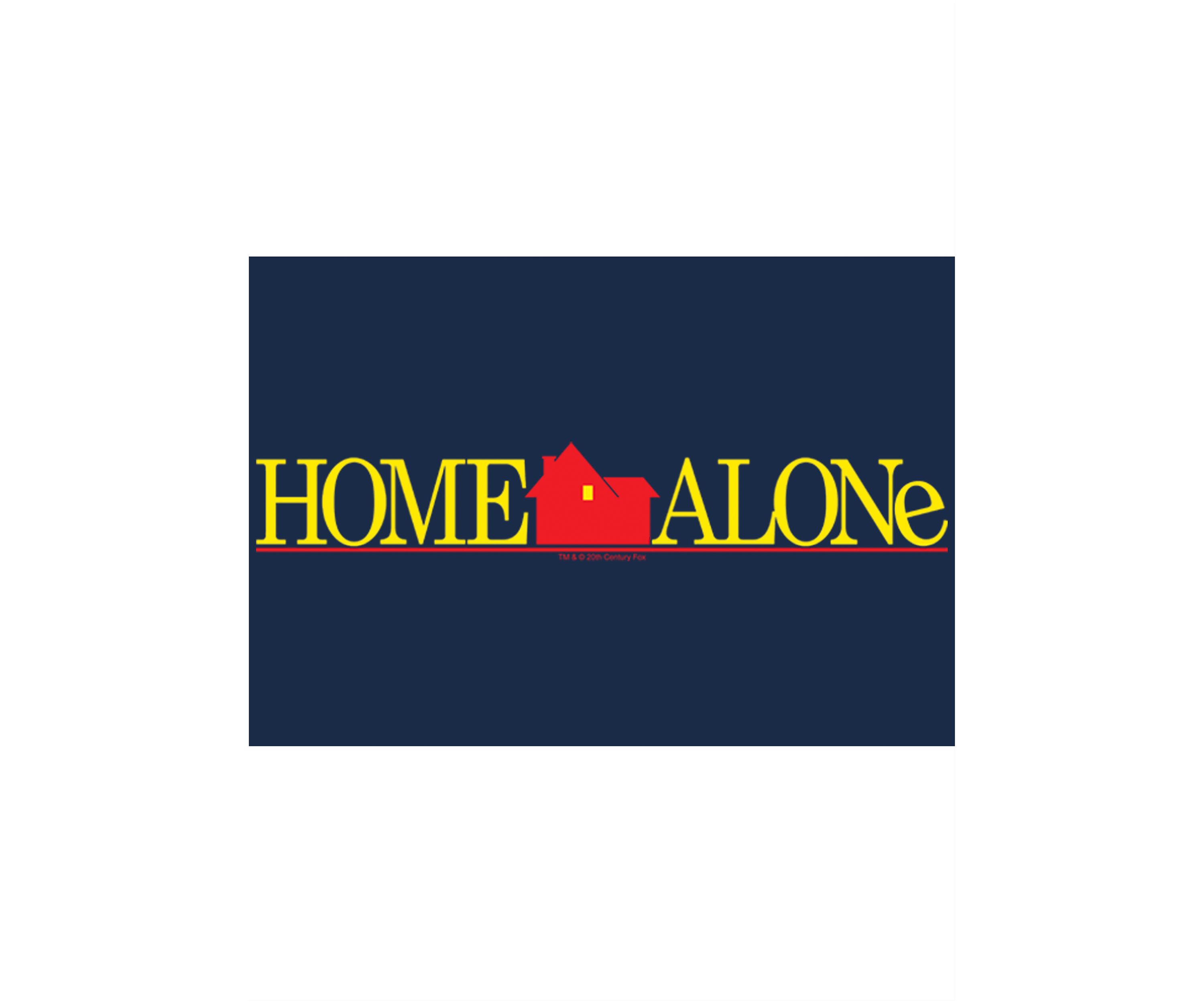 Home Alone Color Logo Short Sleeve Graphic T-Shirt