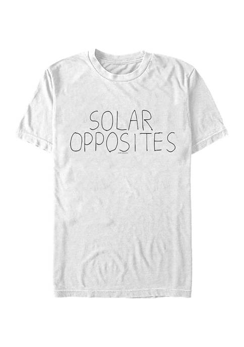 Solar Opposites Logo Short Sleeve Graphic T-Shirt