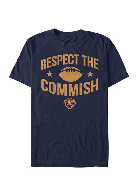 ESPN Respect the Commish Short Sleeve Graphic T-Shirt