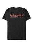 ESPN Neon Logo Short Sleeve Graphic T-Shirt