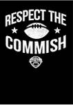  ESPN Respect the Commish Short Sleeve Graphic T-Shirt