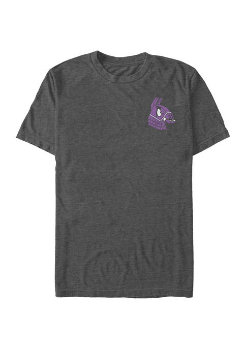  Fortnite Fierce Llama Short Sleeve Graphic T-Shirt