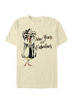 Disney® Villains Couture Cruella Short Sleeve Graphic T-Shirt