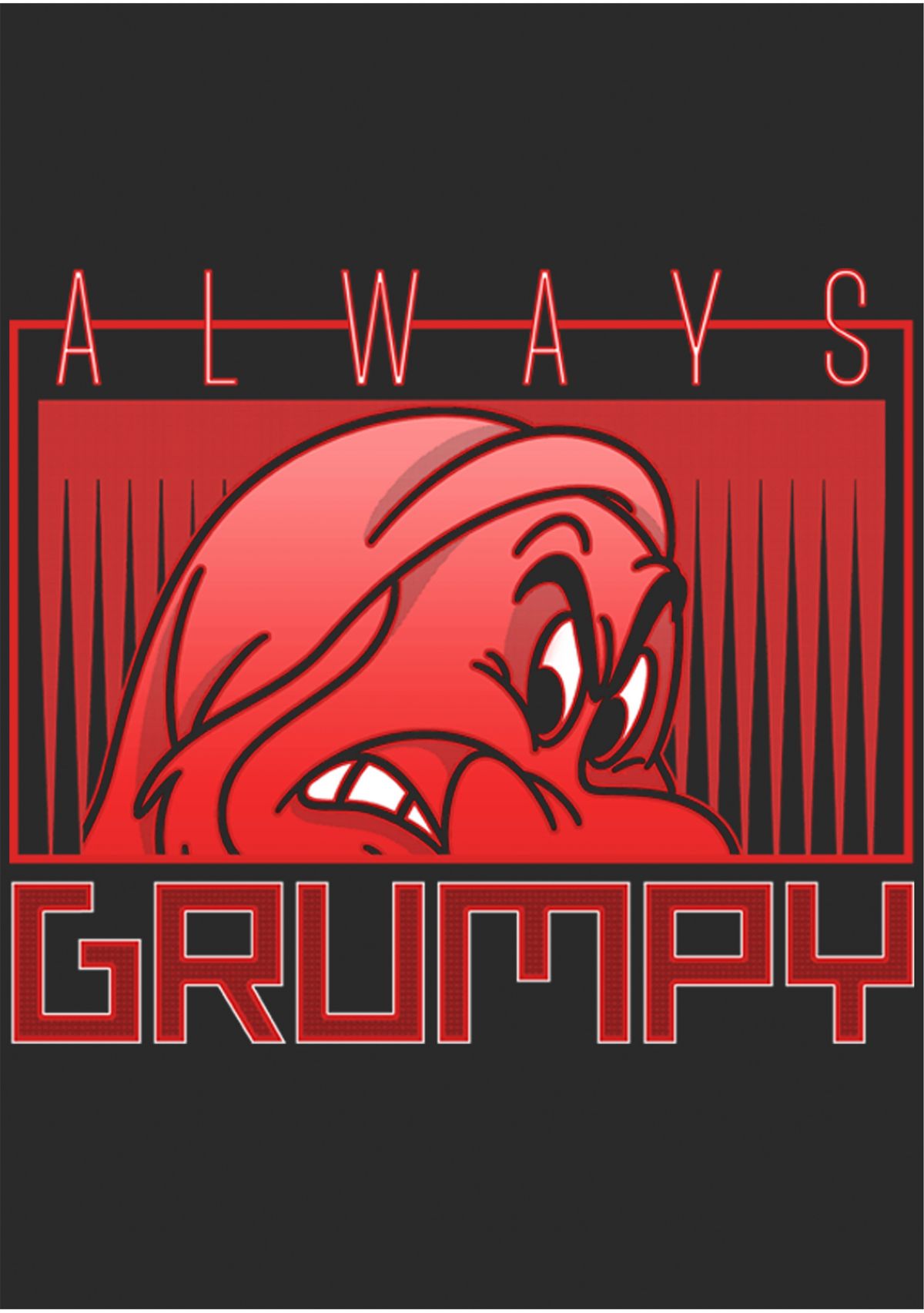 Disney® Princess Always Grumpy Short Sleeve Graphic T-Shirt